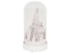 Konstsmide LED-Glaslaterne ''Weihnachtsmann'' mit 10 Warmweißen Dioden