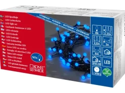 Konstsmide LED-Globelichterkette 80 Dioden blau