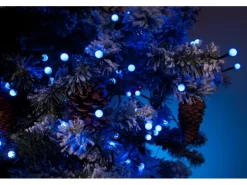 Konstsmide LED-Globelichterkette 80 Dioden blau