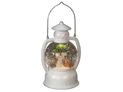 Konstsmide LED-Kugellaterne "Engel und Rentier'' mit 1 Warmweiße Diode und USB