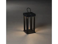 Konstsmide LED-Laterne Cannes Schwarz 42 cm x 15 cm x 15 cm