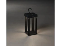 Konstsmide LED-Laterne Cannes Schwarz 42 cm x 15 cm x 15 cm