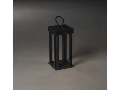 Konstsmide LED-Laterne Cannes Schwarz 42 cm x 15 cm x 15 cm