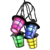 Konstsmide LED-Lichterkette Outdoor 20 Lampions Bunt