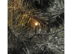 Konstsmide LED-Lichterkette Solar 200 LEDs Bernsteinfarben ca. 4 m