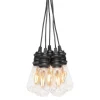Konstsmide LED-Lichterkette Outdoor Retro 10 LEDs Bernsteinfarben