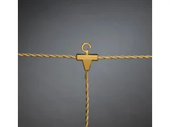 Konstsmide LED-Lichterkette Globe 8 bernsteinfarbene Leuchtmittel für Innen