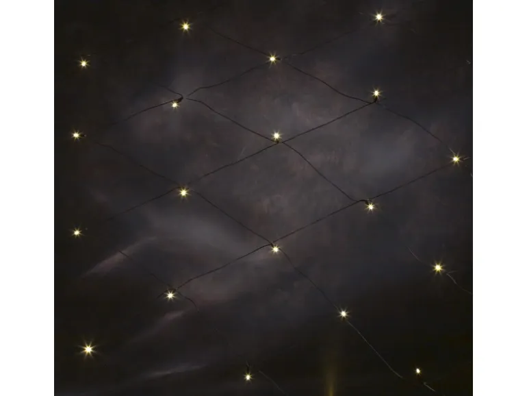 Konstsmide LED-Lichternetz 2,5 m x 1,5 m 120 LED Warmweiß
