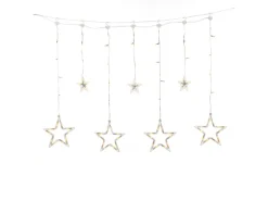 Konstsmide LED-Lichtervorhang Solar Sterne