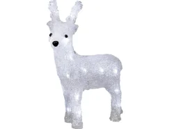 Konstsmide LED-Rentier Batteriebetrieben 32 cm Kaltweiß