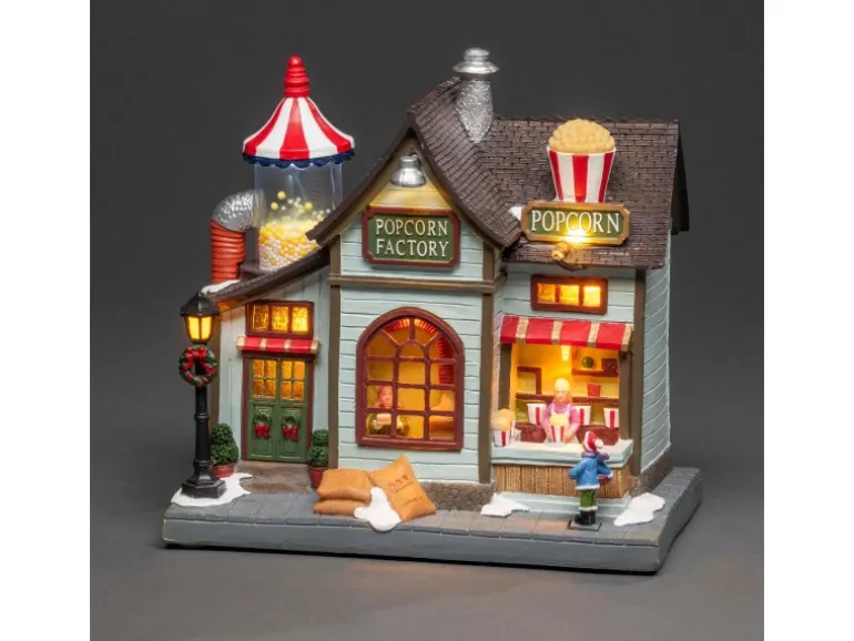 Konstsmide LED-Szenerie Popcornfabrik 8 warmweiße LEDs