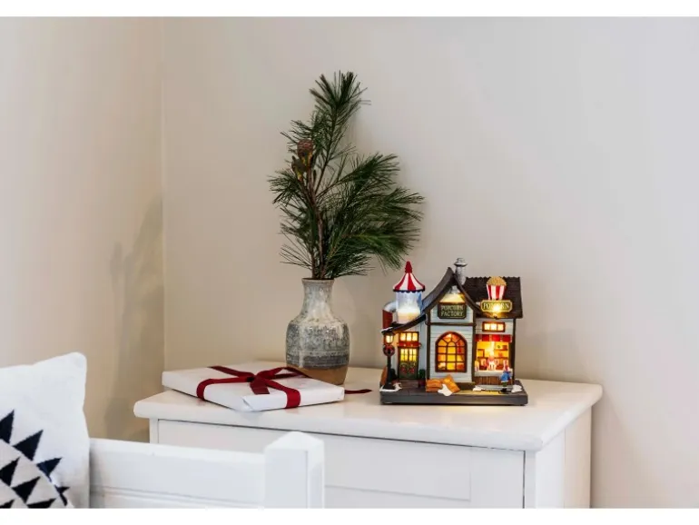 Konstsmide LED-Szenerie Popcornfabrik 8 warmweiße LEDs