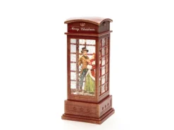 Konstsmide LED-Telefonzelle Charles Dickens Style für Innen