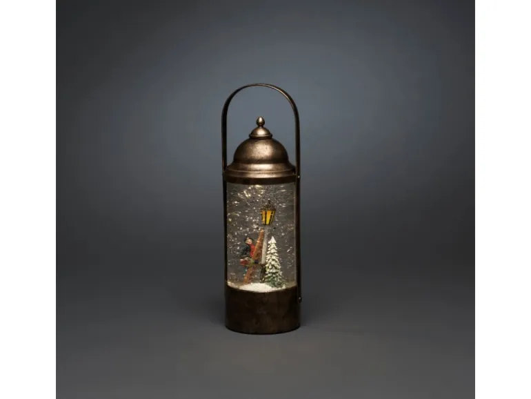 Konstsmide LED-Wasserlaterne im Charles Dickens Stil Warmweiß für Innen