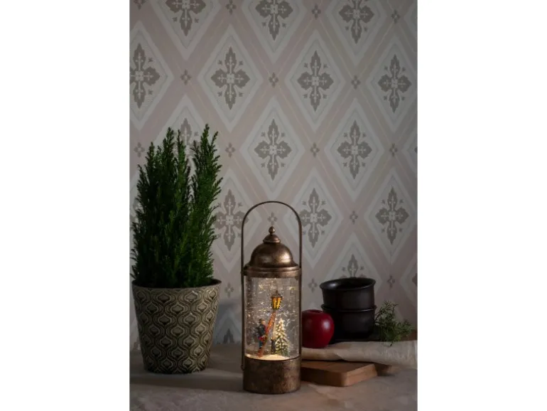 Konstsmide LED-Wasserlaterne im Charles Dickens Stil Warmweiß für Innen