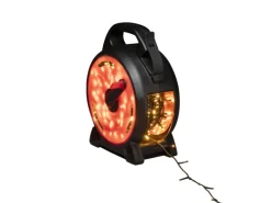 Konstsmide Lichterkette Compactlights mit Aufrollsystem 800 LEDs Bernsteinfarben