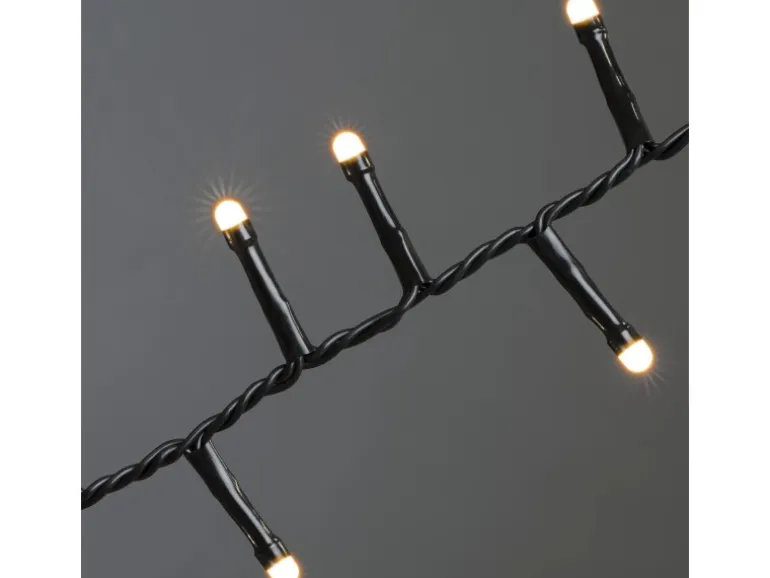 Konstsmide Micro LED Compactlights 400 gefrostete Bernsteinfarbene Dioden Innen