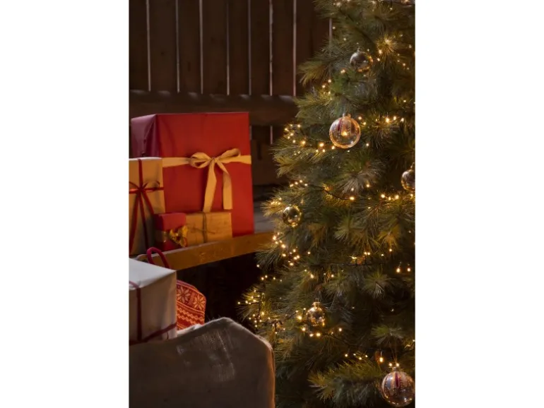 Konstsmide Micro LED Compactlights 400 gefrostete Bernsteinfarbene Dioden Innen