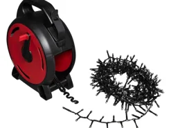 Konstsmide Micro LED Compactlights m. Kabelaufr. 1000 bernsteinleucht. Dioden