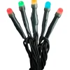 Konstsmide Micro LED Lichterkette gefrostet 100 Dioden Bunt