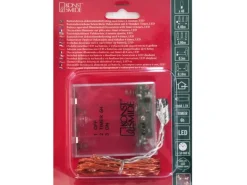 Konstsmide Micro LED Lichterkette 40 warmweiße LEDs kupferfarbener Draht innen