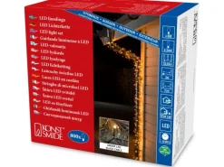 Konstsmide Micro LED Lichterkette 800 bernsteinfarbene Dioden