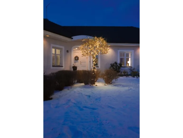 Konstsmide Micro LED Lichterkette 800 bernsteinfarbene Dioden