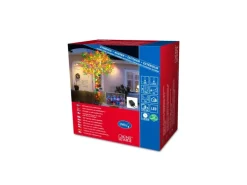 Konstsmide Micro LED Lichterkette 180 bunte LEDs Multifunktion innen und außen