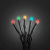 Konstsmide Micro LED-Lichterkette gefrostet 120 bunte LEDs innen