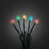 Konstsmide Micro LED-Lichterkette gefrostet 50 bunte LEDs innen