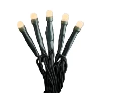 Konstsmide Micro LED-Lichterkette gefrostet 100 bersteinfarbene LEDs innen