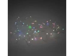 Konstsmide Micro LED-Lichterkette Firecracker 100 bunte LEDs innen und außen