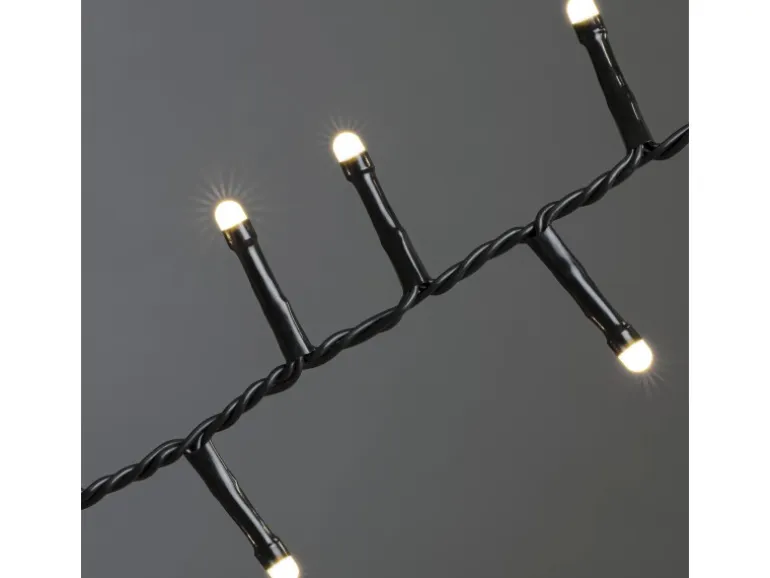 Konstsmide Micro-LED Compactlight 600 Dioden Gefrostet für Außen Warmweiß