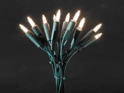 Konstsmide Mini LED Lichterkette 40 warmweiße LEDs innen und außen
