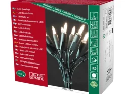 Konstsmide Mini LED Lichterkette One String 100 warmweiße LEDs innen