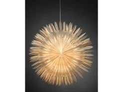 Konstsmide Papierstern Weiß 230 V