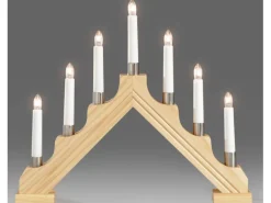 Konstsmide Schwibbogen Lichterbogen Natur mit Metalldekoringen