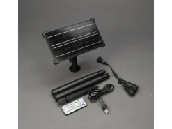 Konstsmide Solar-Batteriebox mit Lichtsensor Dimmer inkl. Fernbedienung