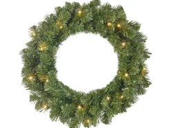 Kranz Tramso Ø 45 cm 16 LED Warm-/ Kaltweiß Indoor & Outdoor