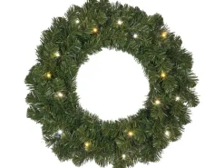 Kranz Tramso Ø 45 cm 16 LED Warm-/ Kaltweiß Indoor & Outdoor