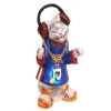 Krebs Glas Lauscha Baumschmuck DJ-Kater Mehrfarbig 13cm