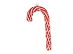 Krebs Glas Lauscha Baumschmuck Zuckerstange Rot 15cm