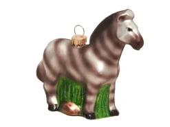 Krebs Glas Lauscha Baumschmuck Zebra Mehrfarbig 10cm