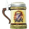 Krebs Glas Lauscha Bierkrug Weihnachtsornament 1-tlg. 12cm