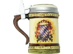 Krebs Glas Lauscha Bierkrug Weihnachtsornament 1-tlg. 12cm