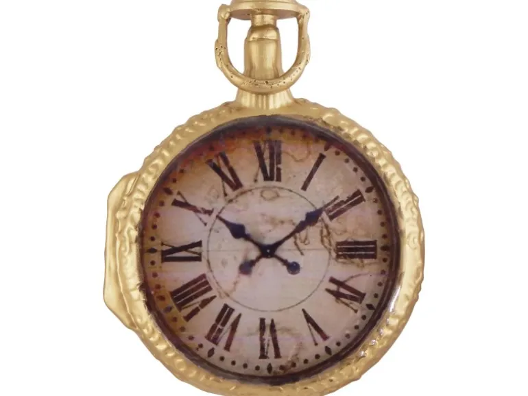 Krebs Glas Lauscha Taschenuhr Weihnachtsornament 1-tlg. 12cm