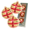 Krebs Glas Lauscha Weihnachtskugeln Xmas Night Caro 3er-Set 8cm