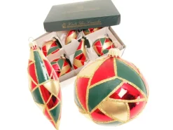 Krebs Glas Lauscha Weihnachtsornamente Formenset 6-tlg. 8cm