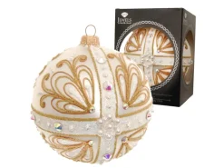 Krebs Glas Lauscha Weihnachtsbaumkugel 1-tlg. 10cm