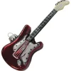 Krebs Glas Lauscha Weihnachtsornament E-Gitarre 4cm